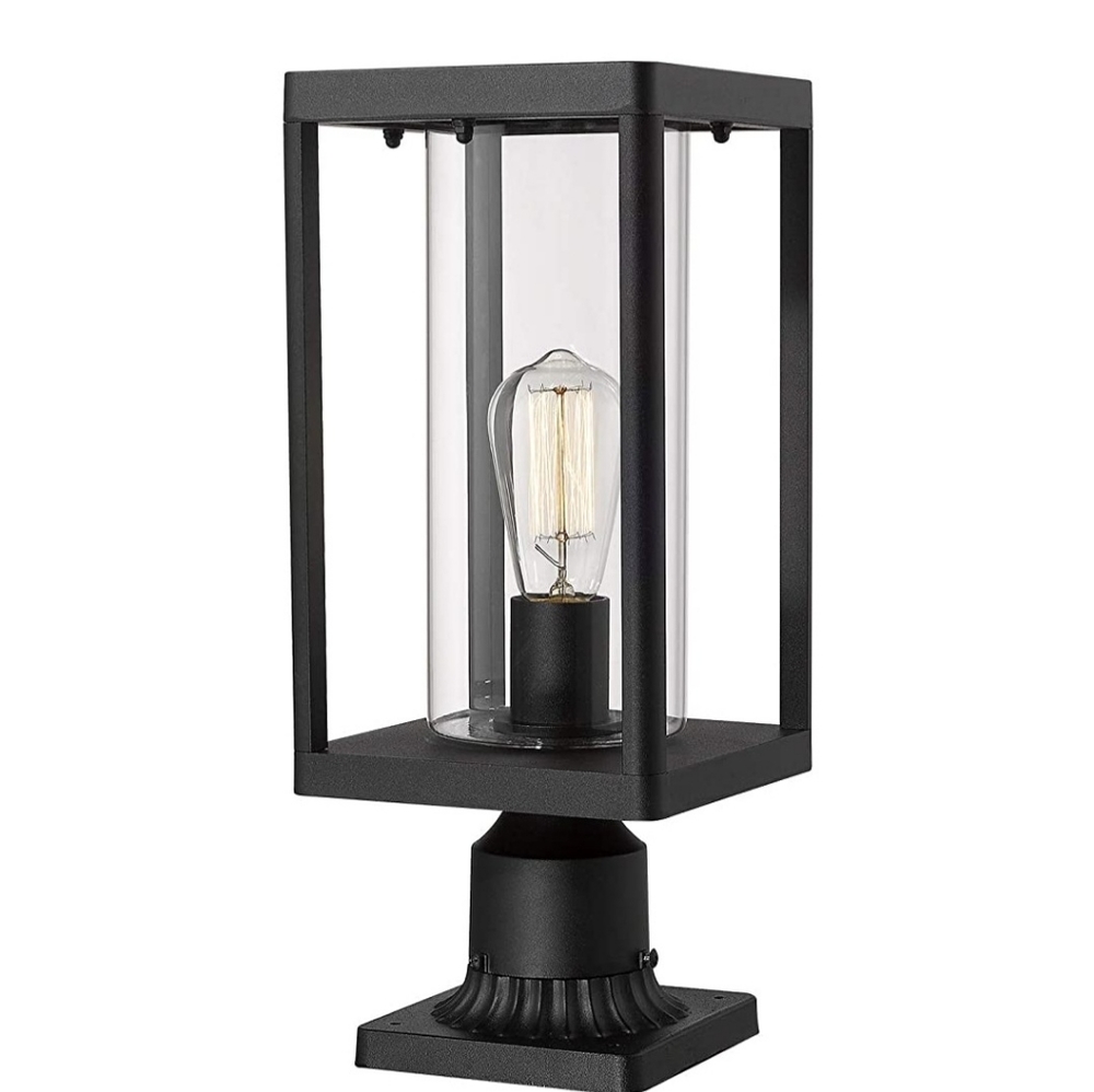 Brand New Beionxii Outdoor Post Light w/ mount ada